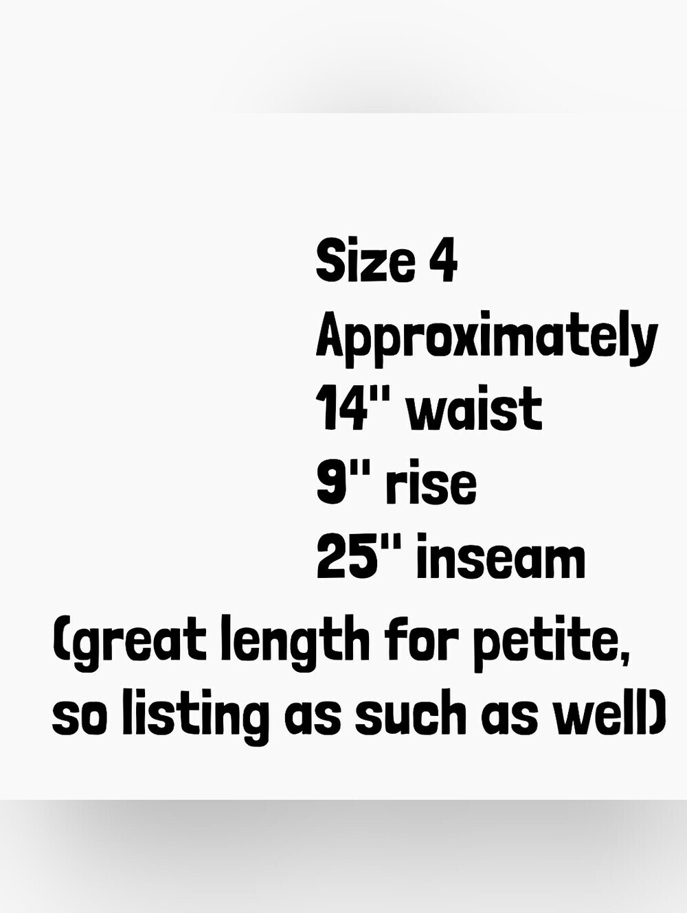 d. jeans Beige Ankle Jeans With Cargo Front Pockets Size 4 - Picture 8 of 12